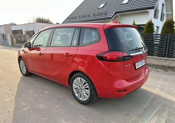 Opel Zafira cena 53800 przebieg: 66400, rok produkcji 2017 z Siedlce małe 704